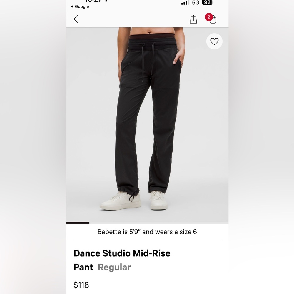 Lululemon Dance Studio Pants